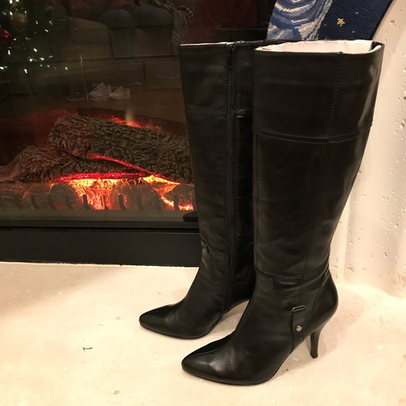 Nine West Shoes - Nine West 8M Manhunto Black Heeled Boots